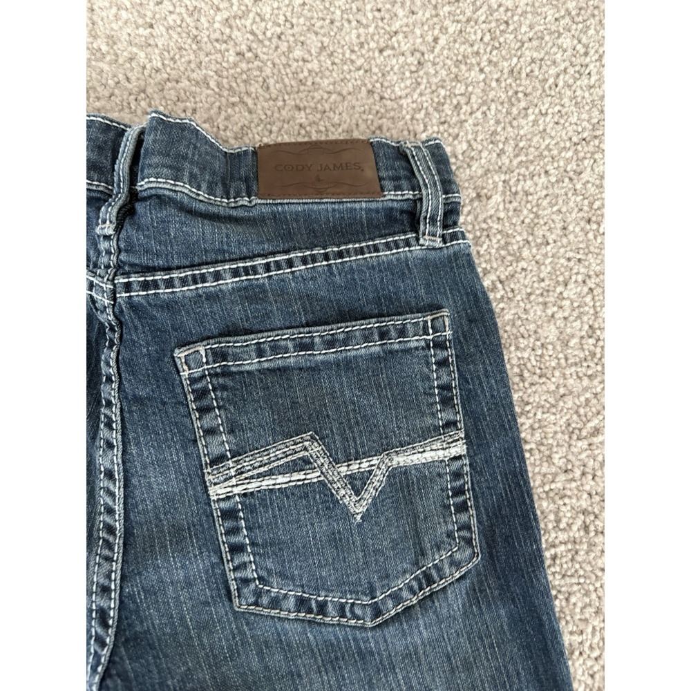 Cody James Boys Size 16 Jeans Western Cowboy Bootcut Denim Blue - Picture 3 of 6